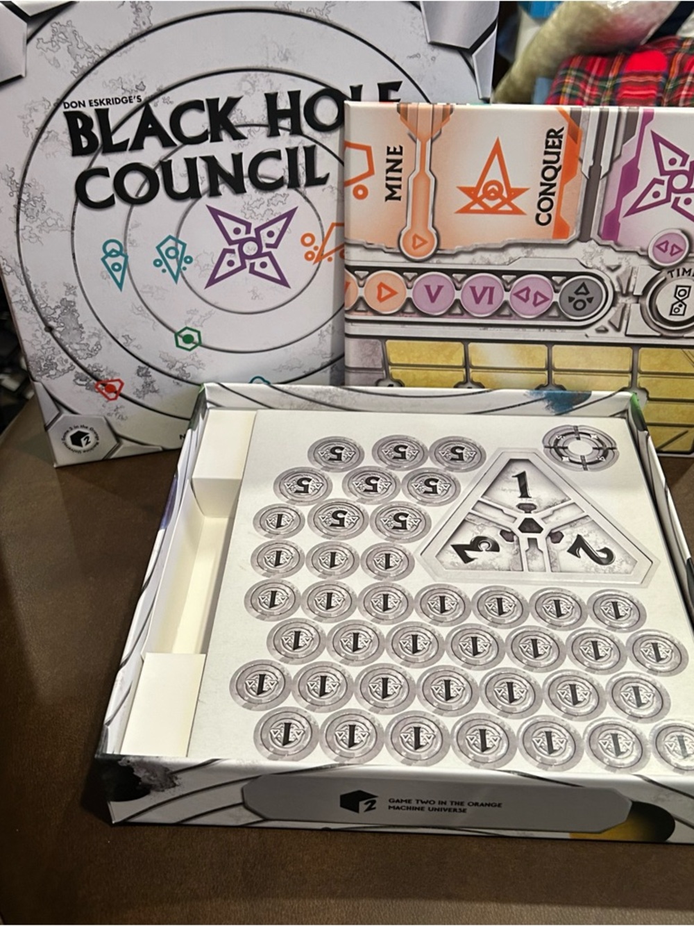 Black Hole Council Strategy Board Game - new